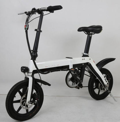 14-Inch Folding Electric Bike, 36V 350W Brushless Motor