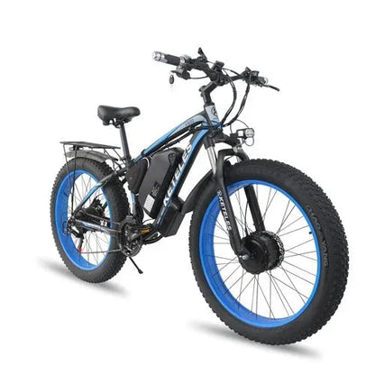 48V 21Ah Electric Mountain Bike, Aluminum Alloy, 21-Speed