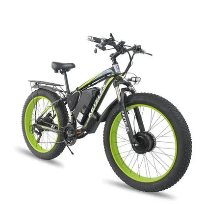 48V 21Ah Electric Mountain Bike, Aluminum Alloy, 21-Speed
