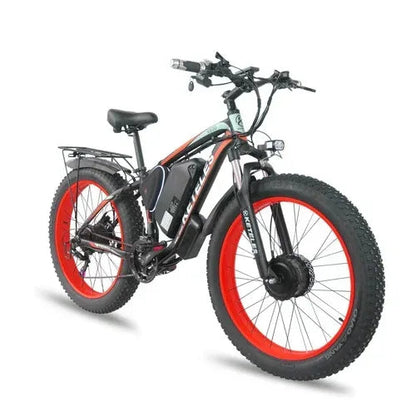 48V 21Ah Electric Mountain Bike, Aluminum Alloy, 21-Speed